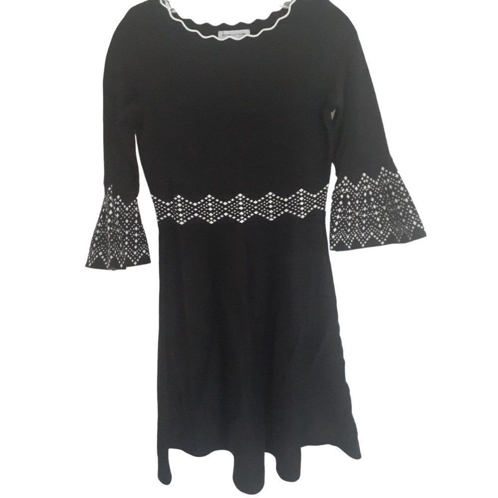 Womens Size M Black Sweater Dress